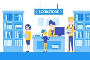 belanja buku bersama anak
